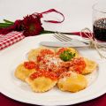 Sorrentinos con relleno saludable