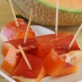 Melón con jamón