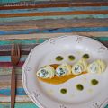 Galets rellenos de ricotta y espinacas con[...]