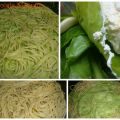 Espagueti Verde con Espinacas