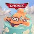 Tarta Dusty de Aviones Disney