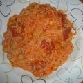 Garbanzos con fideos