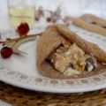 Galette de sarraceno con setas