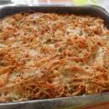 ESPAGUETIS CON SEPIA, GRATINADOS