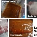 Proceso del Lomo de Cerdo en Salsa de Ciruela
