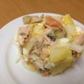 ensaladilla de patata y salmón
