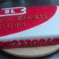Tarta tarjeta de visita
