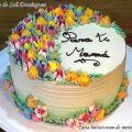 Tarta buttercream de merengue suizo decorada[...]