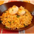 Arroz con sepia y especias