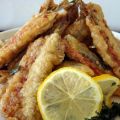 Boquerones rellenos, Garbanzos con bacalao y[...]