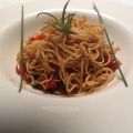 Fideos chinos con verduritas