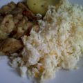 PESCADO CORVINA A LA CEBOLLA Y PIMENTON