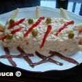 Ensaladilla rusa con anchoas de Santoña