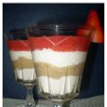 Copas de fruta y yogur