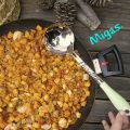 Migas de pan.