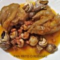 PIES DE MINISTRO CON CARACOLES