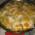 PAELLA DE PATATAS Y HUEVOS