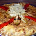 Tortilla de alcachofas.
