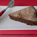 Tarta de chocolate cremosa