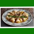 PATATAS CON AJONESA Y BOQUERONES MARINADOS