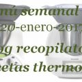 Menú semanal 103  con thermomix