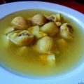 SOPA DE NAVIDAD (SOPA DE GALETS)