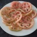 Ensalada de tomate especiado