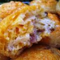 MUFFINS DE BACON Y QUESO