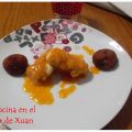 Rollitos de lomo, pimientos y queso en salsa