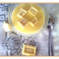 Panna cotta de chocolate blanco