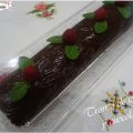 TRONCO DE TURRÓN Y CHOCOLATE