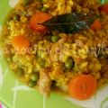 Guiso de arroz con carne a mi manera