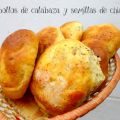 Bollos de Calabaza y Semillas de Chía