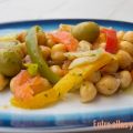 Ensalada de garbanzos y ahumados