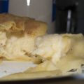 Milhoja de manzana y crema