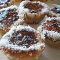 Mini tartas de coco y hojaldre