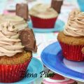 Cupcakes de chocolate Crunch