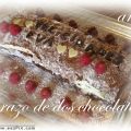 Brazo de dos chocolates