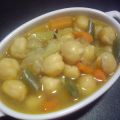 Potaje de garbanzos con verduras