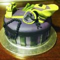 Tarta fondant Zapato