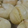 Panecillos de poolish de yogur