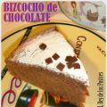 Bizcocho de Chocolate.