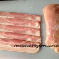 Solomillo con crujiente de bacon y queso