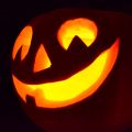 Tarta de calabaza con Jack-o'-lantern