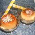 Flanecitos de capuccino al caramelo
