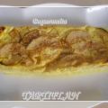 TARTIFLAN CON MANZANA