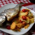 Dorada con mostaza y miel