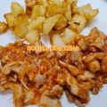 Pollo a lo provenzal con patatas, en Thermomix