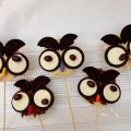 Búhos de Halloween.  Recetas para Halloween.