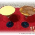 Crema de melocotón en almíbar